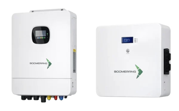 Inversor y batería Boomeran Kit Solar 5KW